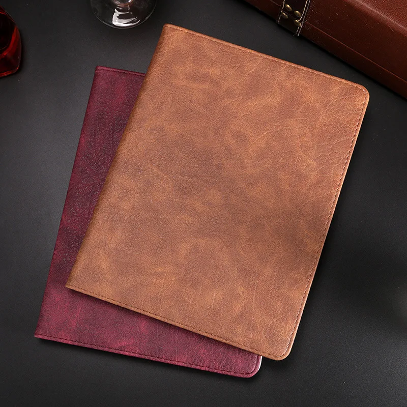Ретро Флип-кожаные чехлы для ipad Pro 9 7 Air 1 2 Smart Awake Sleep Stand Cover олень полный Couque 5 6 |