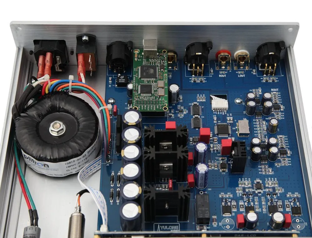 Yulong Sabre DA8II 32 бит/384 кГц USB Hifi DSD DAC декодер+ усилитель для наушников
