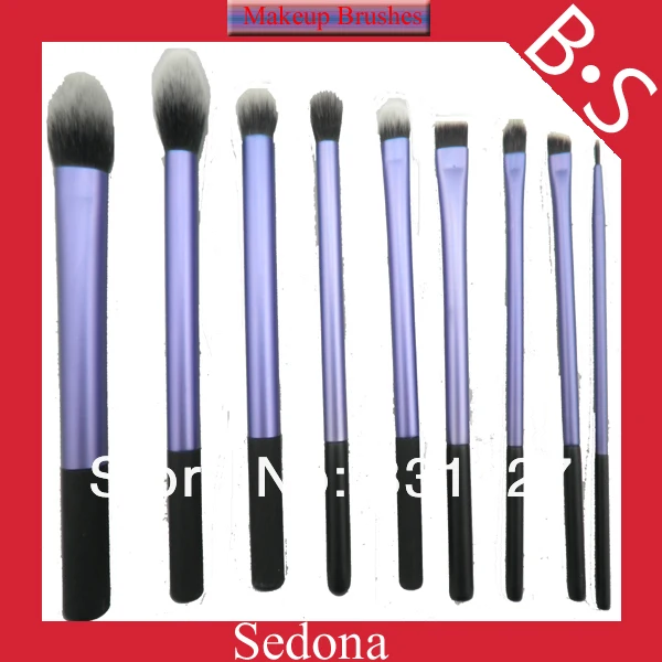 Супермягкие волосы Taklon высокого качества 9 штук набор румян румяна kabuki