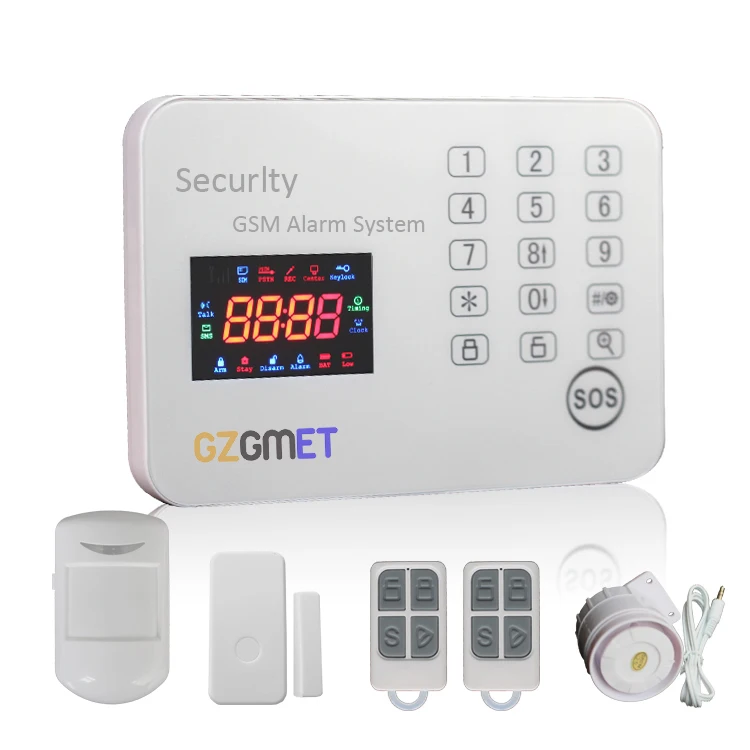 GZGMET портативный крошечные аксессуары персональный Gsm Pstn Alarma панель Пульт дистанционного управления