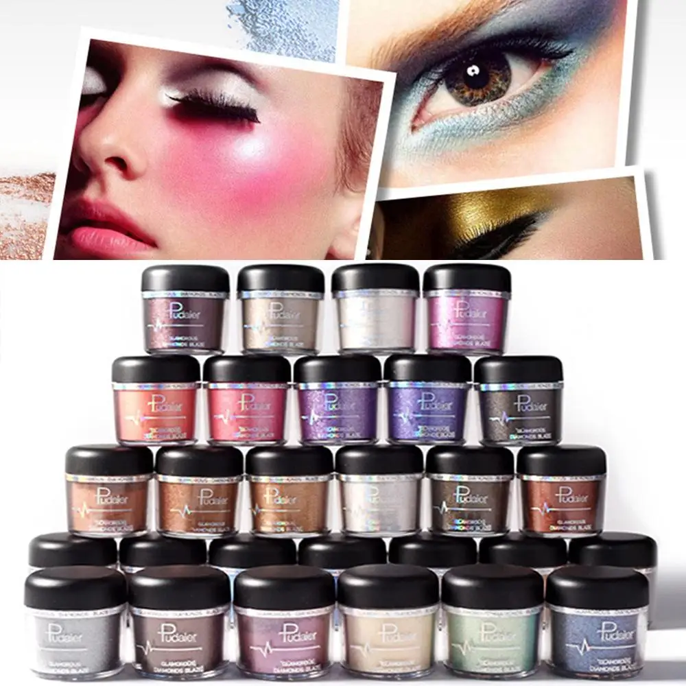 NAQIER блестящие тени для век макияж матовые водонепроницаемые пигментированные