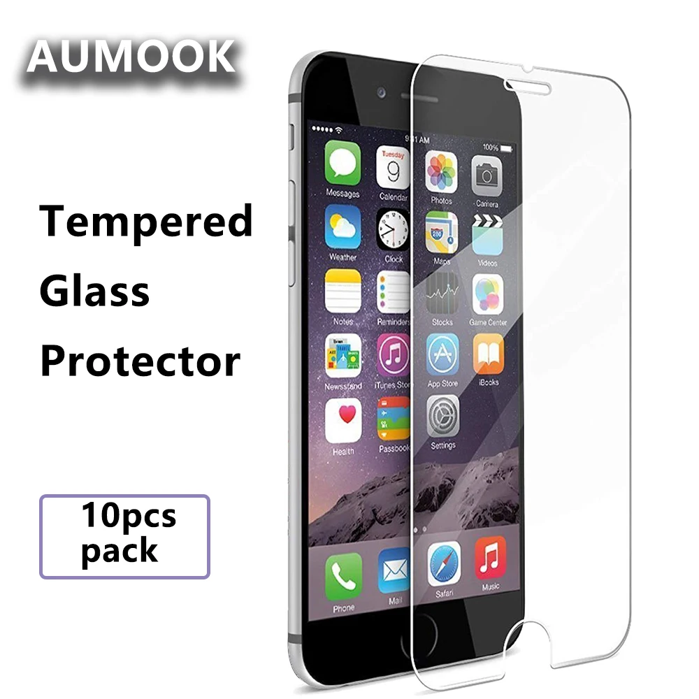 Протектор экрана изогнутое закаленное стекло для iPhone 6 7 8 Защита Закаленное
