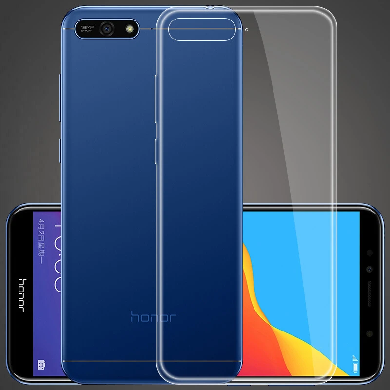 Прозрачный силиконовый мягкий чехол из ТПУ для Huawei Y6 Prime 2018 88 P9 P10 P20 Lite 2017 телефона