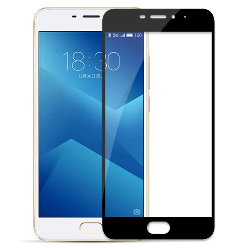 Для Meizu M5 Примечание полное покрытие Экран протектор 3D 9 H закаленное Стекло