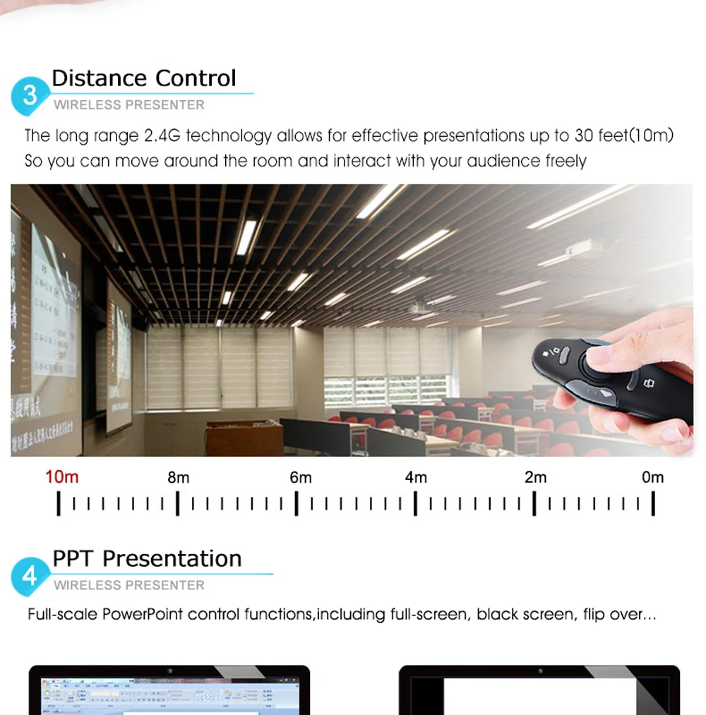 Горячая Распродажа 2.4USB беспроводной для ppt-презентаций лазерный указатель красный беспроводной охотничий лазерный указатель ГГц RF пульт дистанционного управления лазерная указка ручка