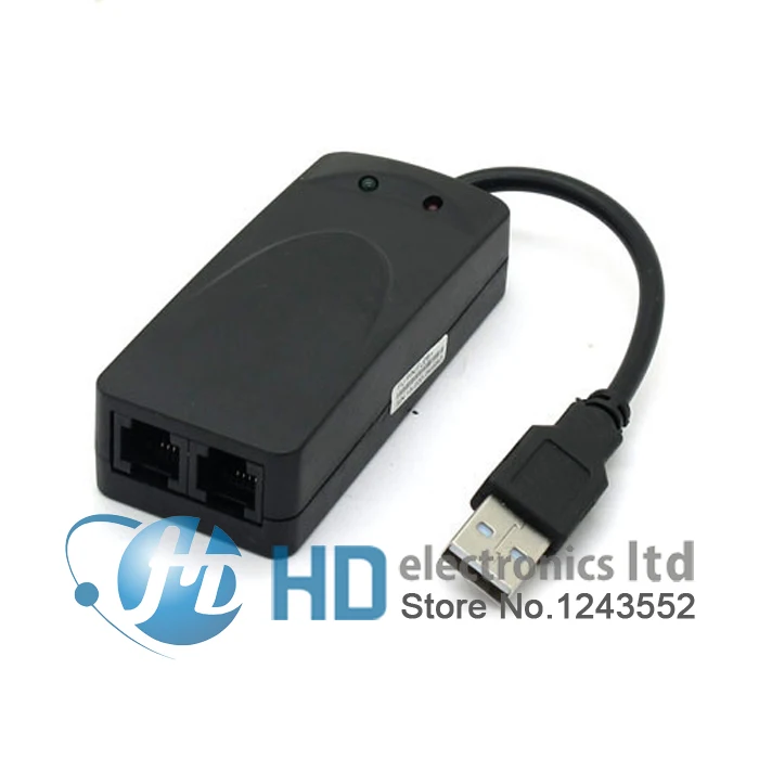 USB 56K External Dial Up Fax Data V.90 V.92 Modem Window 7 XP Vista Win 8