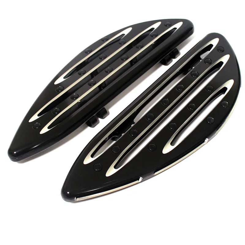 

Motorcycle Driver Stretched Front Floorboards For Harley Touring Softail Road King Electra Glide1986-2017 16 15 15 14