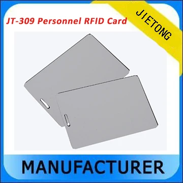 

High performance 860~960 mhz Long Range UHF RFID Passive Card for Personnel Management