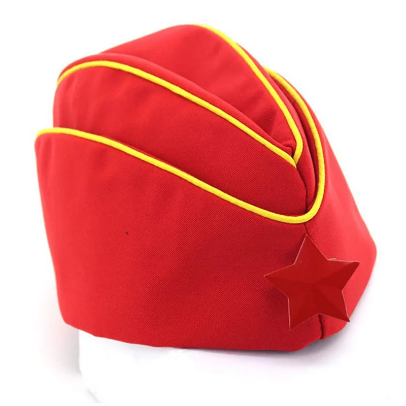 Креативная шляпа моряка 2018 квадратная Брезентовая для танцев армейская