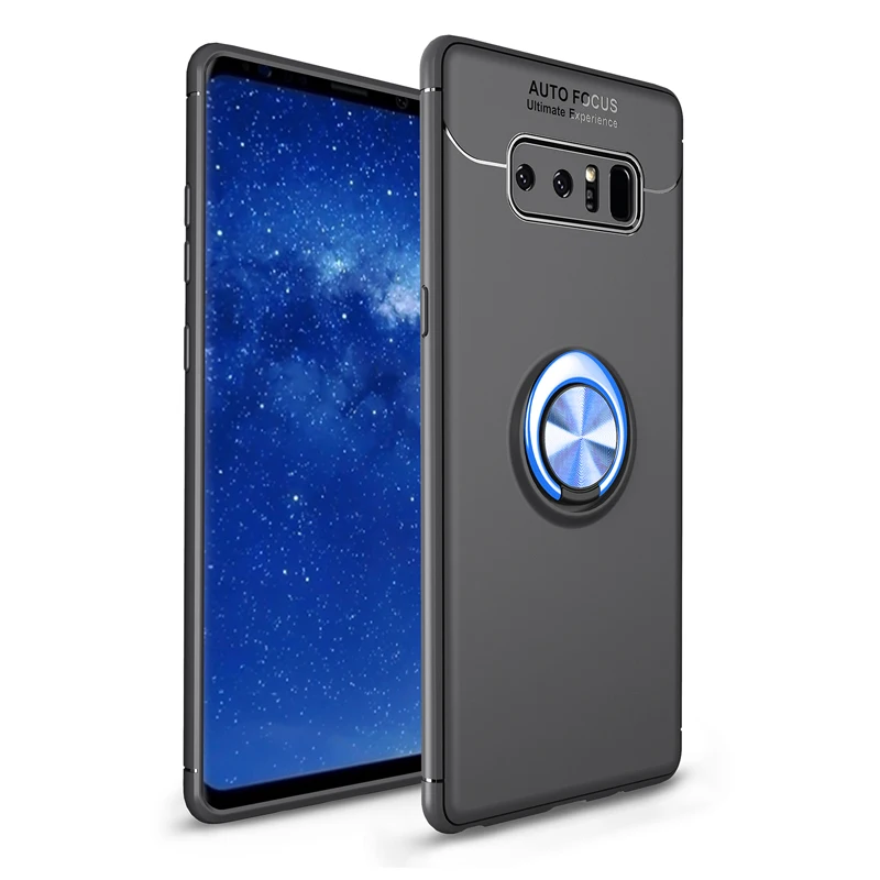Магнитные Автомобилей Кольцо Чехол Для Телефона Samsung Galaxy S9 S9plus S8 S8plus Kickstand Телефон