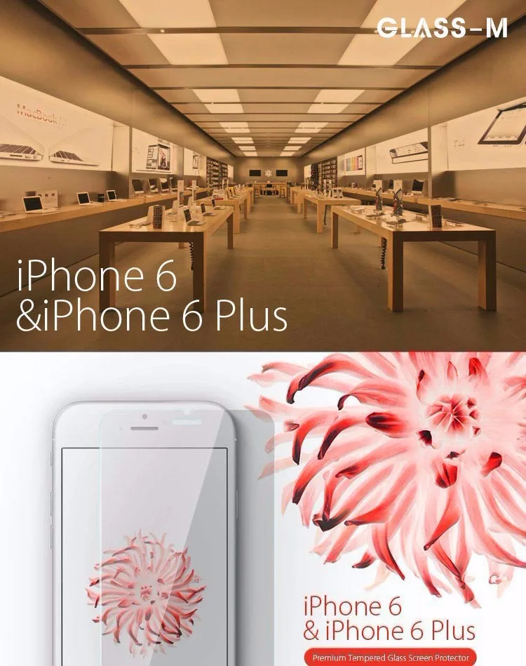 100 шт/партия чистое Переднее стекло для iPhone X 6 6S 7 8 Plus 4," 5,5" Закаленное стекло Защитная пленка для экрана