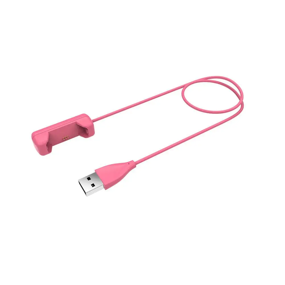 Red Замена USB док-станция с кабелем для зарядки адаптер для 15 см/1 м длина кабеля для Fitbit Flex 2 - Цвет: Red