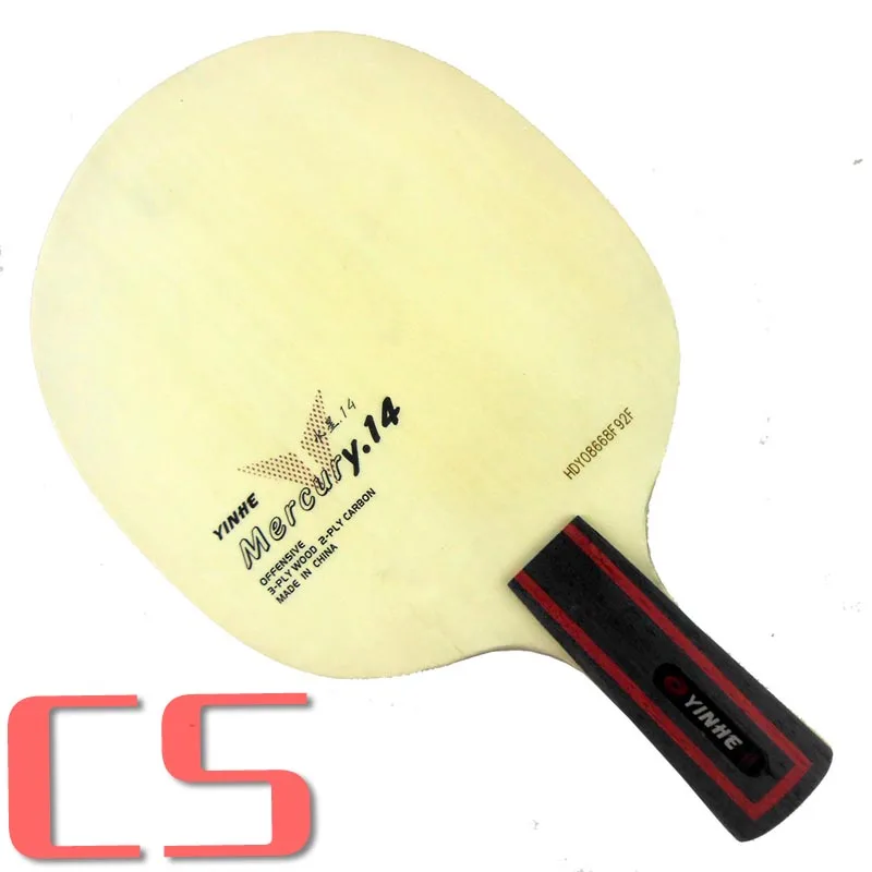 CS short handle Yinhe/Млечный Путь/Galaxy Mercury.14(Y-14, Y14, Y 14) Настольный теннис/пинг-понг лезвие - Цвет: CS short handle