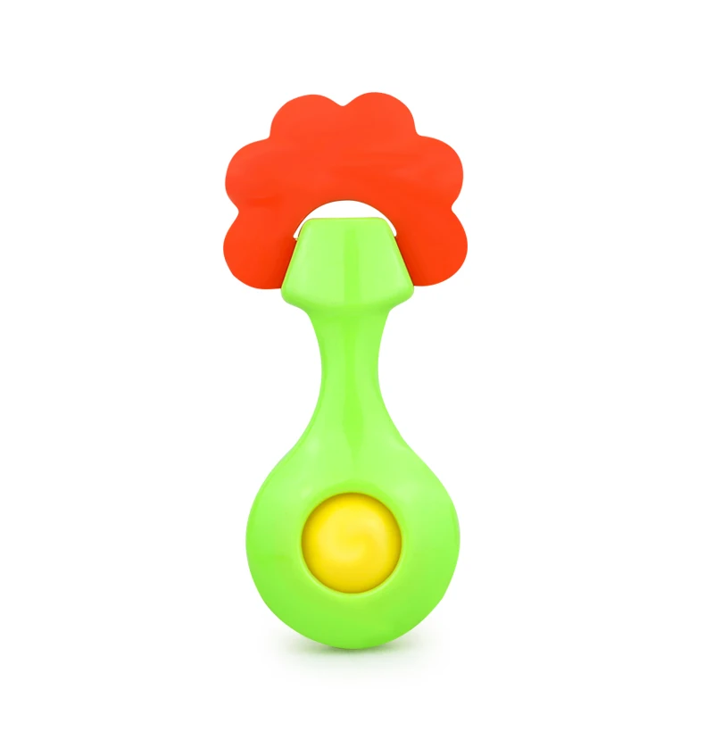Шоколад Милые детские погремушки для рук Jingle shake Bell игрушки игрушка для прорезывающихся зубов с героями мультфильмов музыка захват мобильные телефоны Мягкая кроватка Новорожденный ребенок 0-12 месяцев - Цвет: Шоколад
