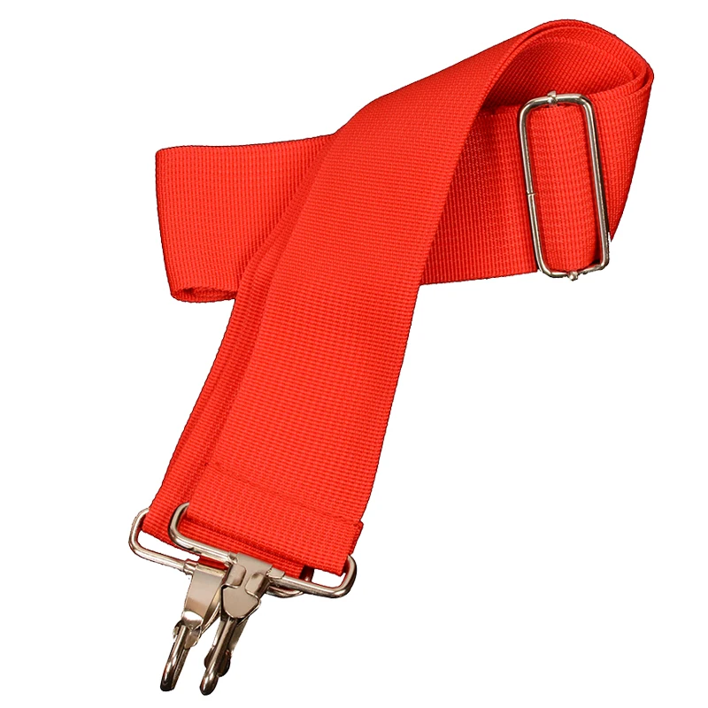 5 см Профессиональный армейский барабанный ремень красная Расширенная длинная