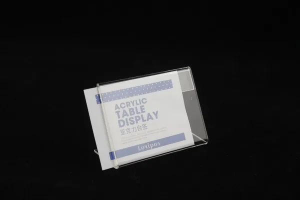 95X70mm 10 шт бирка билетная карта дисплей стенд акриловый стол настольный имя