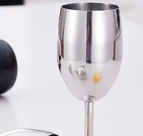 1 шт. бокал для вина из нержавеющей стали 304 вечерние бокалы шампанского свадебные