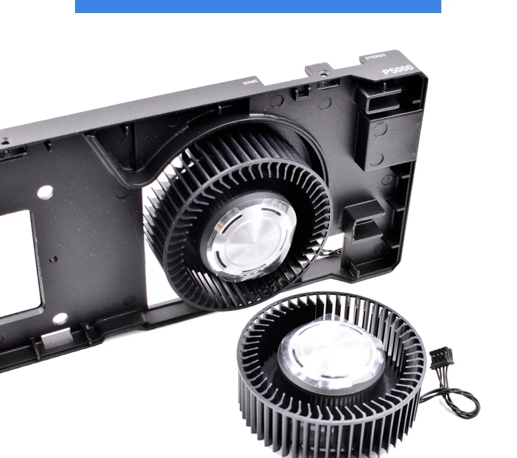 Совершенно аппарат не Привязанный к оператору сотовой связи Delta BFB0712HF DC12V 2.40A для Квадро P5000 16G Графика карты вентилятор охлаждения Графика карты Вентилятор кронштейн