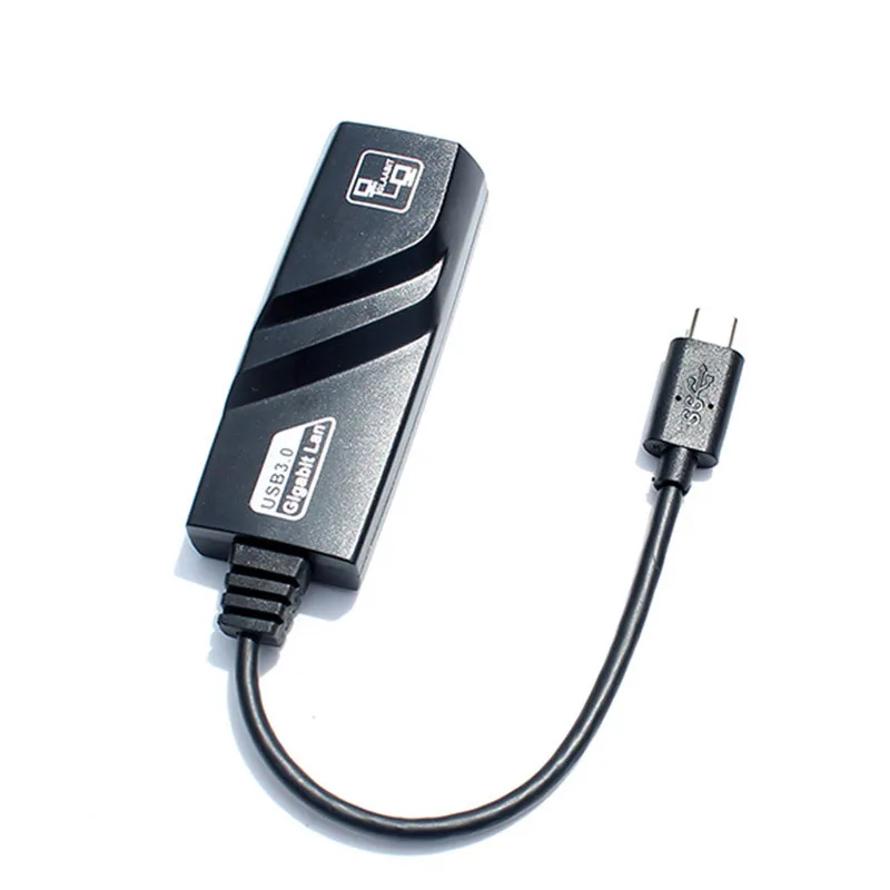 USB Type C к гигабитному внешнему LAN адаптеру высокоскоростной сетевой конвертер