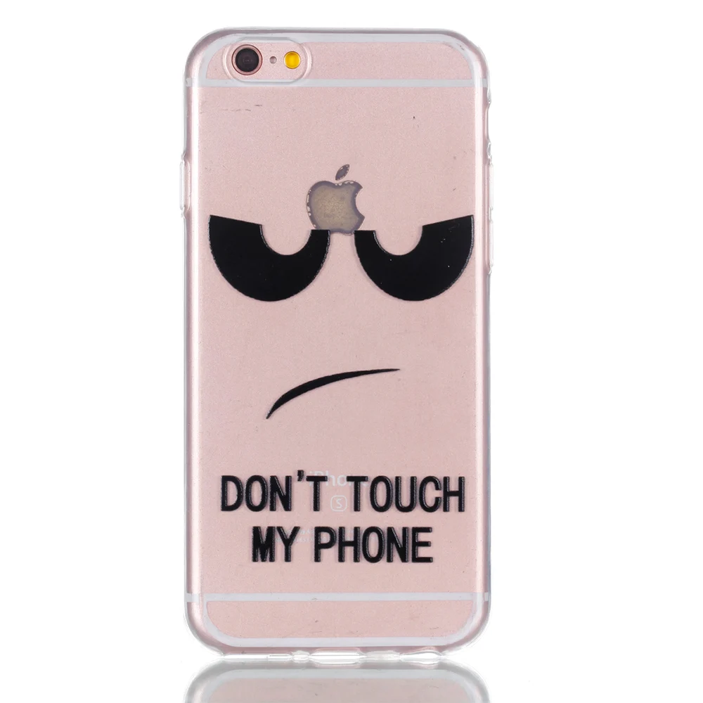High Quality Soft TPU Silicone Protection Mobile Phone Cases For Apple iPhone 6 Plus a1593 6s A1699 Back Cover |