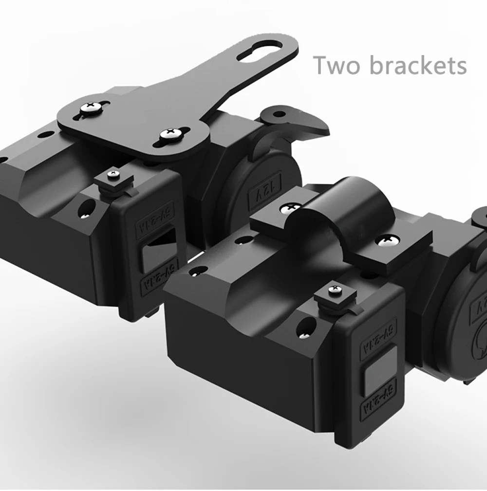 Мотоцикл зарядка с usb-разъемом прикуриватель водонепроницаемый блок питания зарядное устройство для мобильного телефона iPhone samsung XIAOMI
