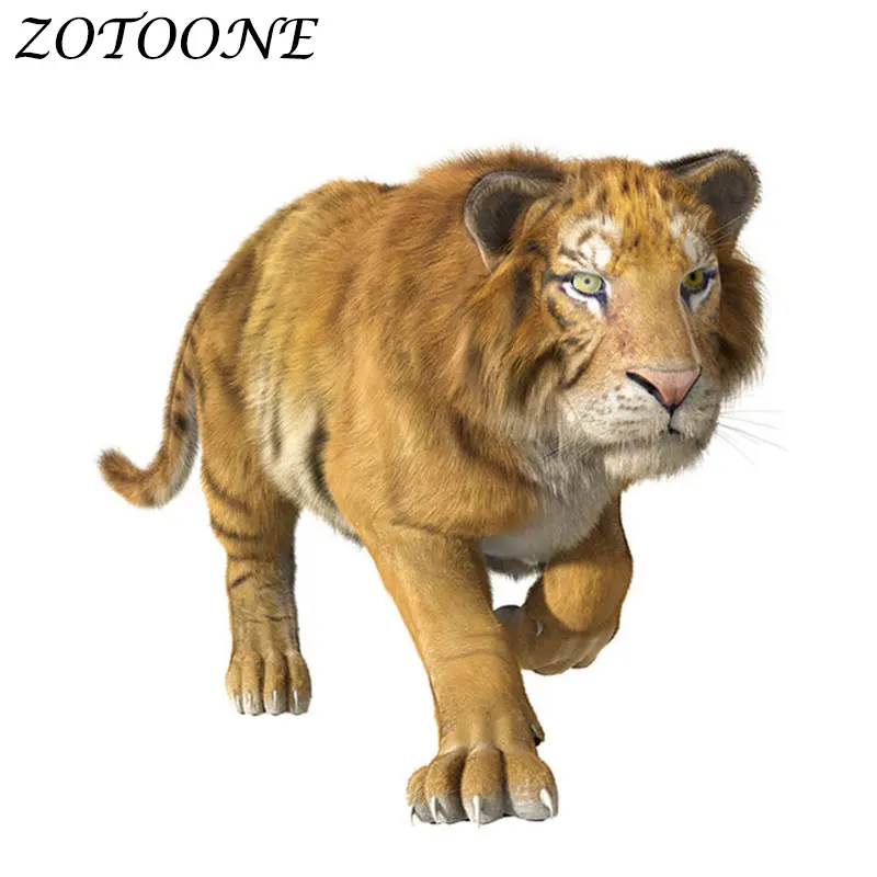 ZOTOONE сердце Переводные железные нашивки на одежду платье с рисунком животных