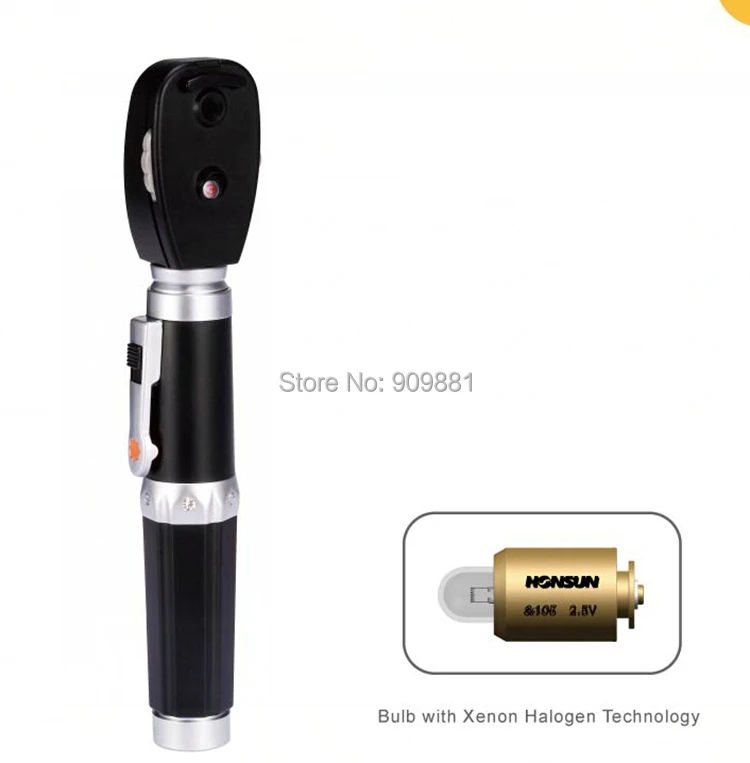 Комплект для диагностического аппарата офтальмоскопа портативный прямой