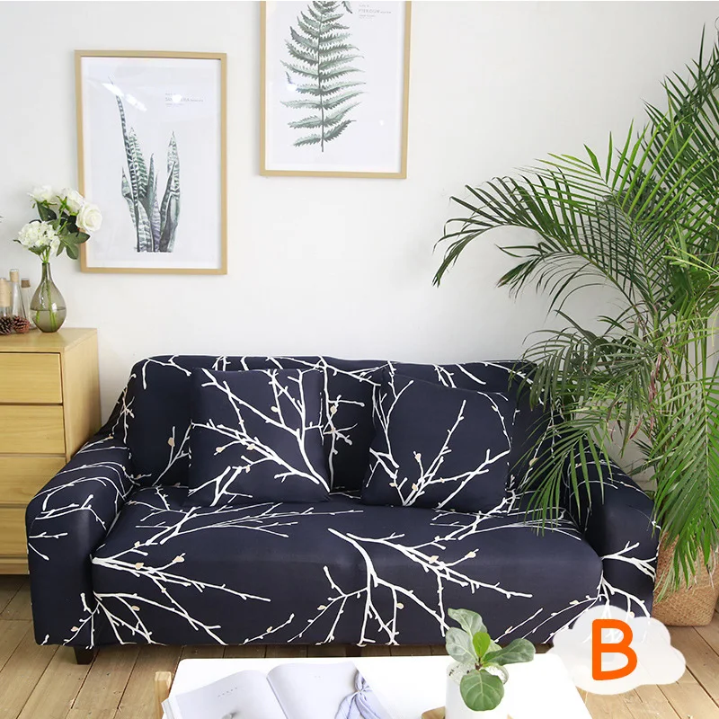 Slipcovers Sofa Tight Wrap All-inclusive Slip-resistant Sectional Elastic Full Cover/Towel Single/Two/Three/Four-Seater | Дом и сад
