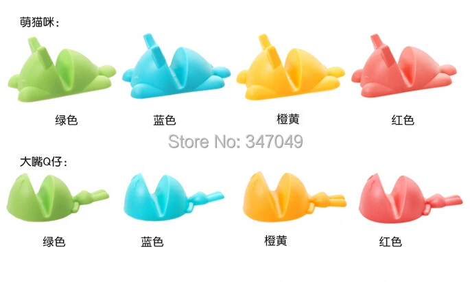 ( 4 цвета ) 2 шт. большой рот младенцы многофункциональный настольная стойка