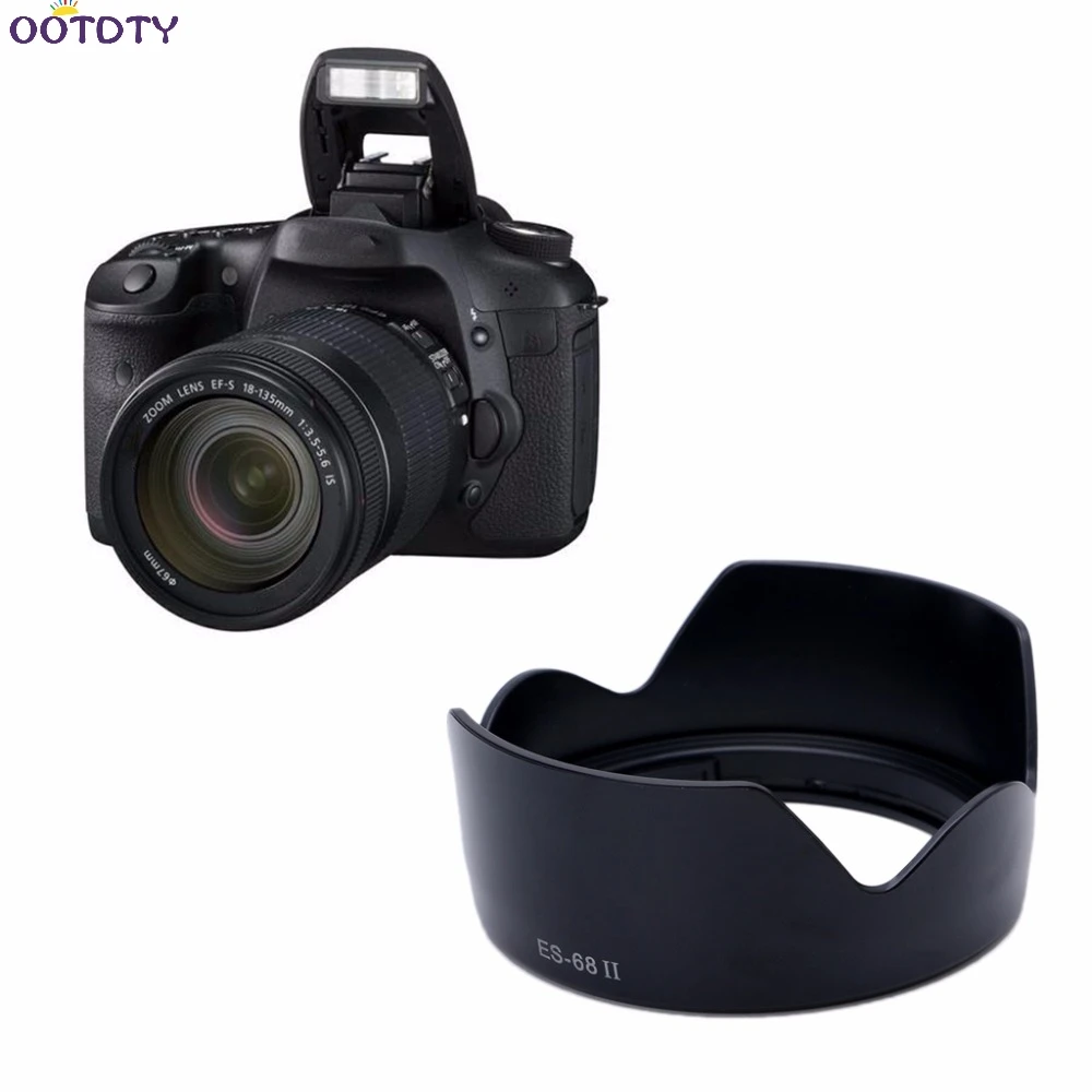 Для ES 68 II байонет объектива бленда для USM Canon EF 50 мм f/1 8 STM объектив лепесток|Бленды|