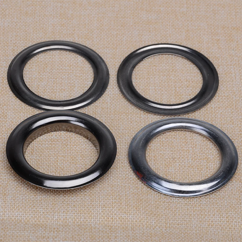 40 мм (внутренний размер) металлические люверсы для штор с оружейным металлом