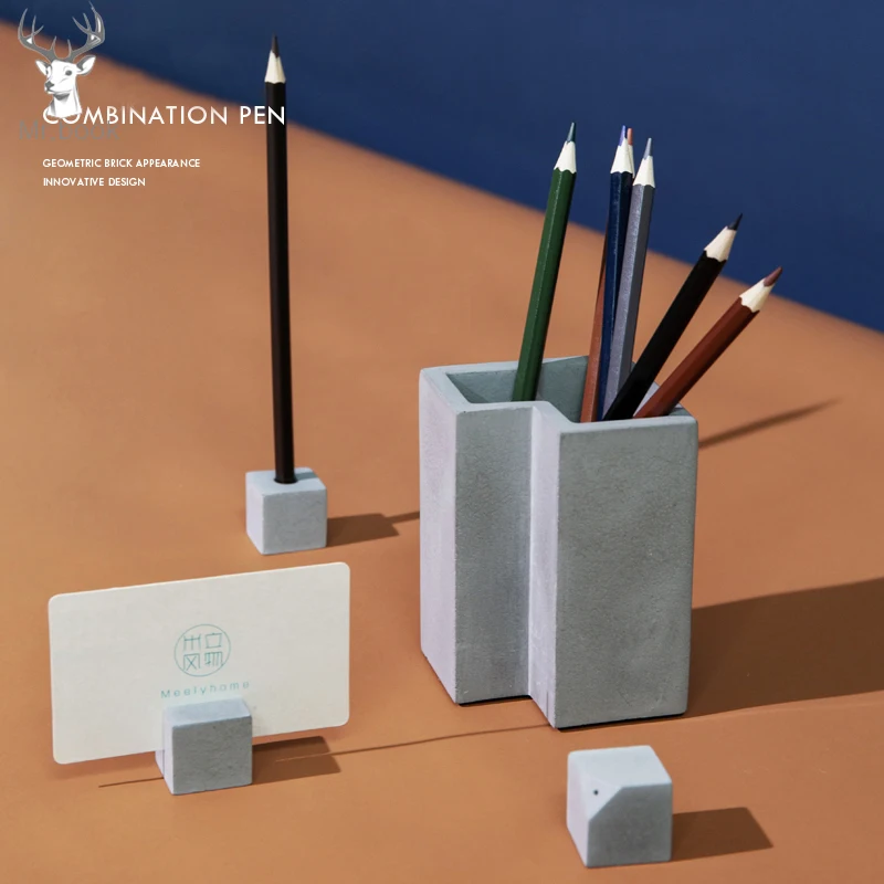 Креативная комбинированная подставка для ручек держатель карт украшение дома