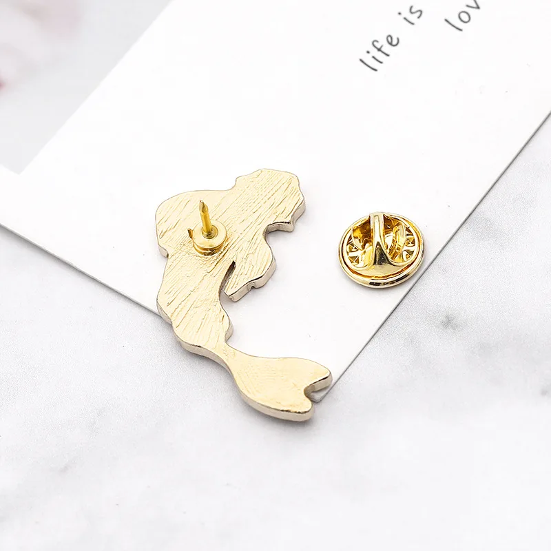 Высококачественная модная брошь значок для карпа Koi аксессуары лучшего друга