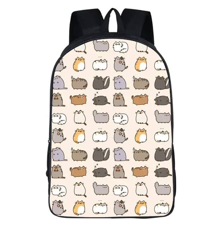 Милые детские школьные ранцы Pusheen рюкзаки с кошками для подростков дорожные