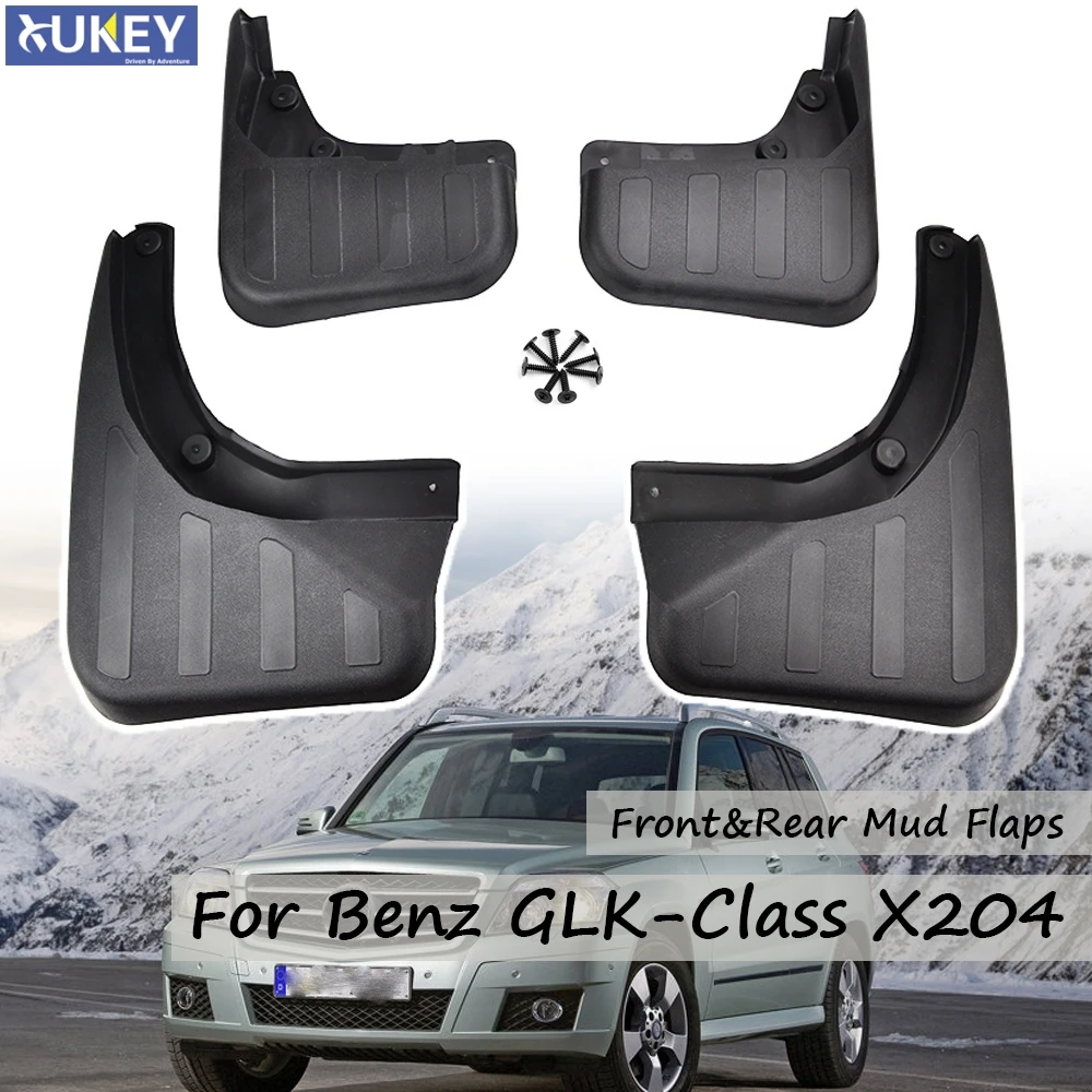 Комплект литых брызговиков для Mercedes Benz GLK Class X204 2008 2015 брызговики Брызговики 2009 2010