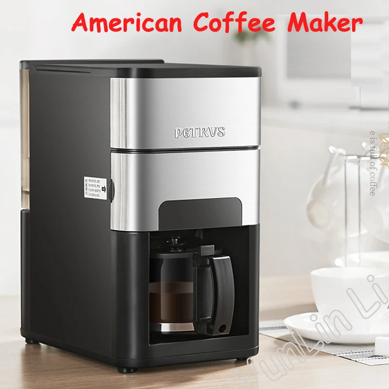 

Espresso Machine Full-automatic American Coffee Machine Coffee Bean Grinding Brewing Integrated Machine Coffee Maker Cafetera