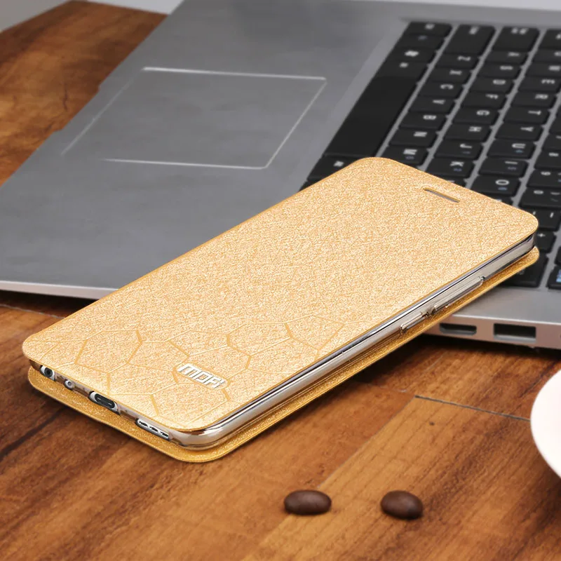 Золотой Meizu M5 note, чехол, meizu m5note, флип, роскошный чехол, задняя крышка, meizu note m5, черный, синий, золотой, розовый, Мягкий силикон, mofi - Цвет: Золотой