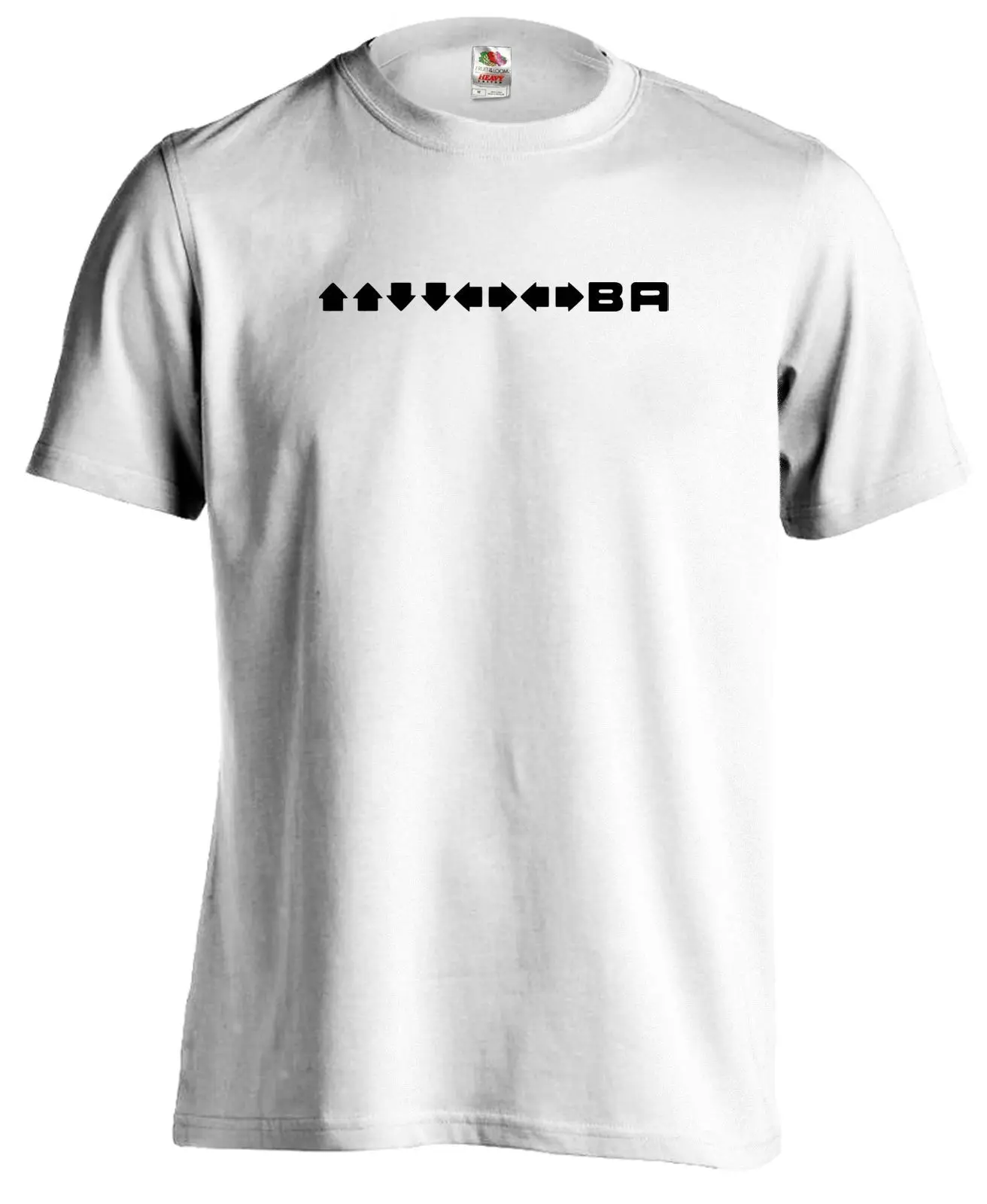 Ретро Футболка Game Geek Cheat Konami Code крутая Повседневная футболка с надписью pride