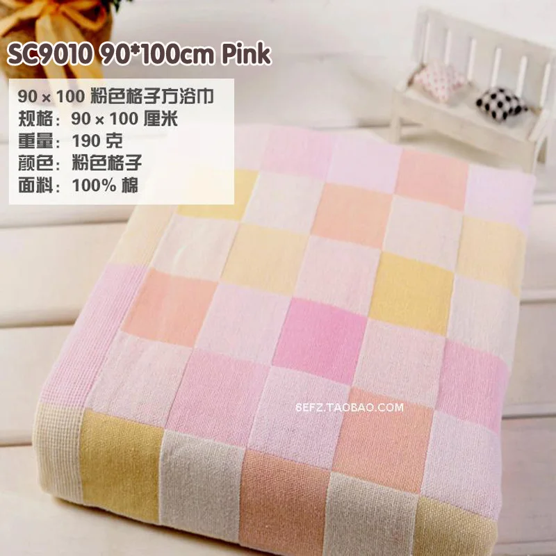 

cotton bath towel double gauze squares printed baby towelThin section easy to dry Don't wash cotton terry towel towel baby slobb