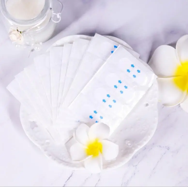 40 шт./компл. невидимые тонкие наклейки для лица линия морщины обвисшая кожа