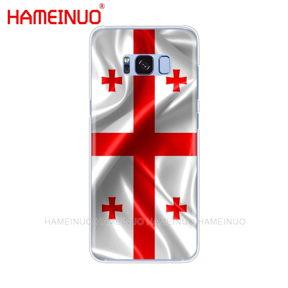 HAMEINUO грузинский Гранж флаг чехол для сотового телефона Samsung Galaxy S9 S7 edge PLUS S8 S6 S5 S4 S3