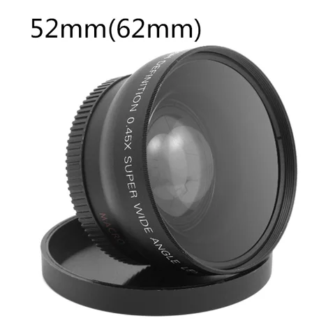 Широкоугольный объектив + сумка для объектива для Nikon D5000 D5100 D3100 D7000 D3200 D80 D90 - изображение