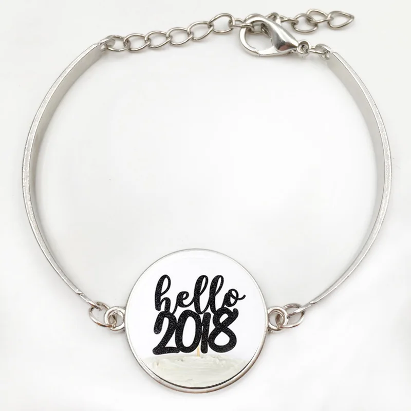 Hello Cake Topper с принтом новогодние вечерние украшения ожерелье | Украшения и