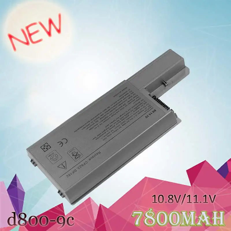 ApexWay Laptop Battery For Dell Latitude D800 Inspiron 8500 8600 Precision M60 Y0956 W2391 P2928 BAT1297 8N544 5P144 5P142