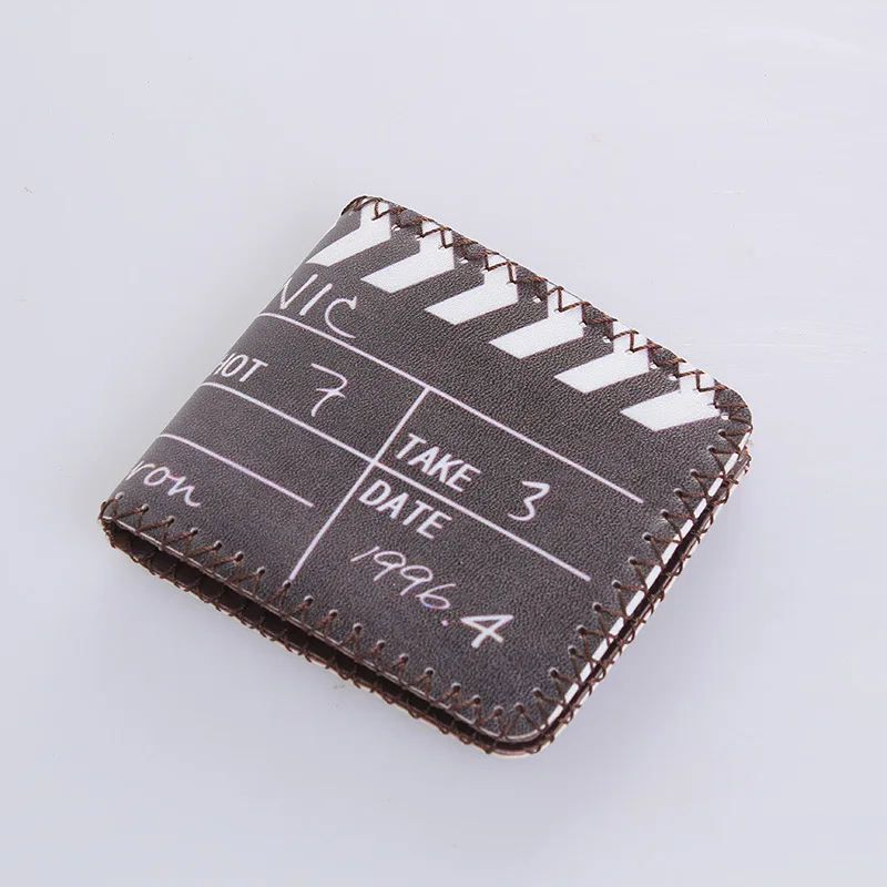 Кошелек унисекс с мультяшным принтом модный бумажник изображением Эйфелевой