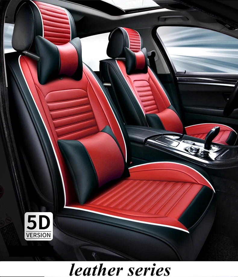 Переднее+ заднее 5 кожаное 5D покрытие для автомобильного сиденья, автомобильные аксессуары для сиденья Arona Ateca Altea Exeo Ibiza IBL IBX Toledo, автомобильные аксессуары