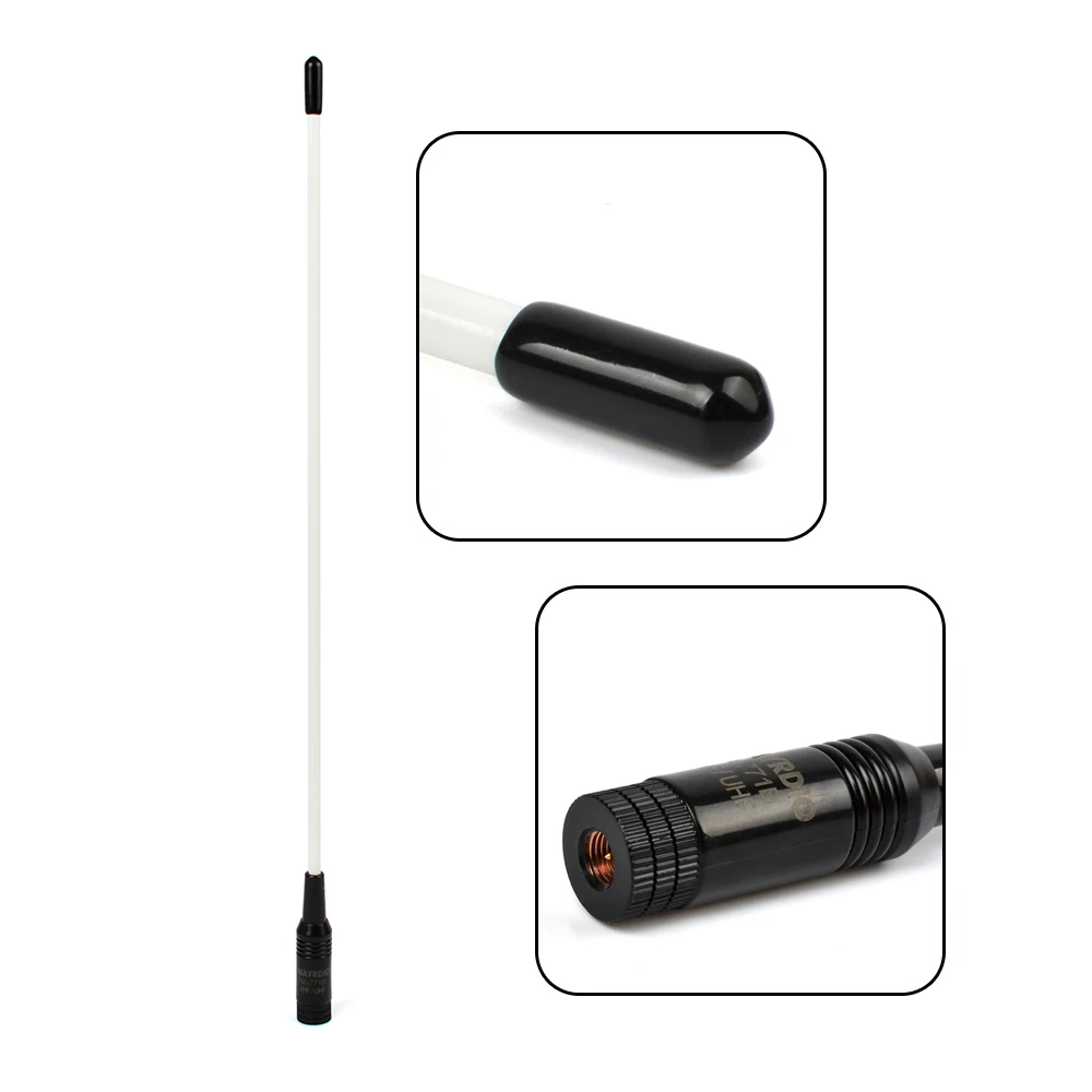 HYS NA-771B SMA-MALE портативная рация FRP Антенны VHF/UHF 144/430 мГц Dual Wide Band два передающие