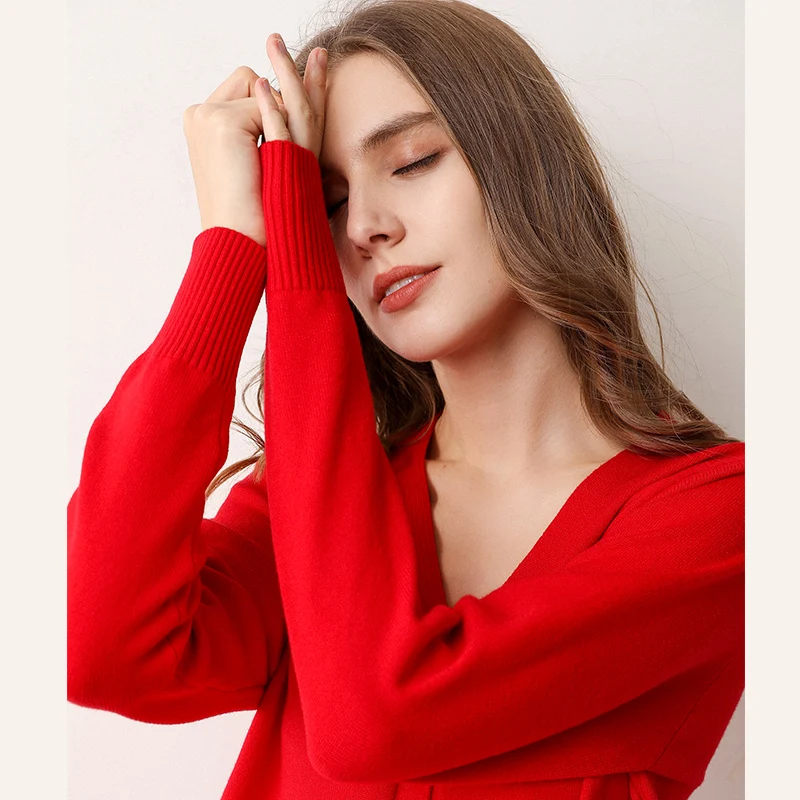 

Addonee 2019 Lady Cashmere Wool Sweater Fashion Medium Long Cardigan Women Loose Sweater Female Outerwear Coat