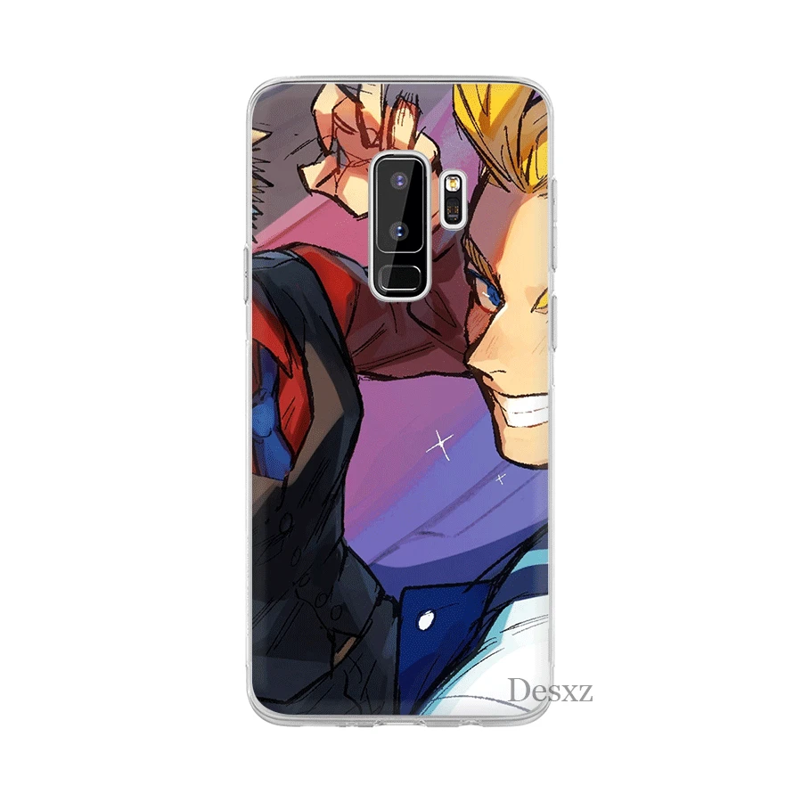 Чехол для телефона My Hero academic Cover Samsung Galaxy S3 S4 S5 S6 S7 S8 S9 Edge Plus Note 8 9|Чехлы-накладки| |
