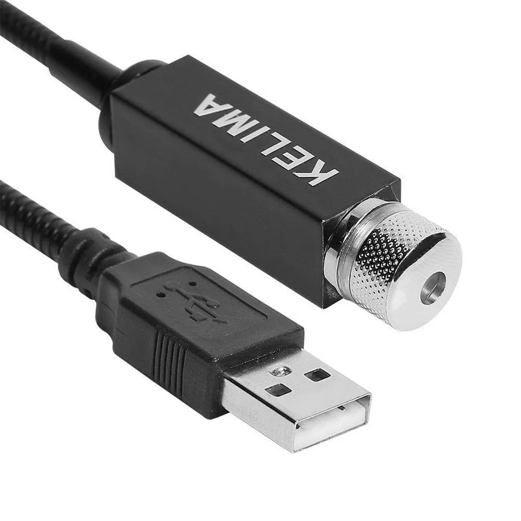 KELIMA новая автомобильная лампа для внешней проекции шланг USB автомобильный фонарь